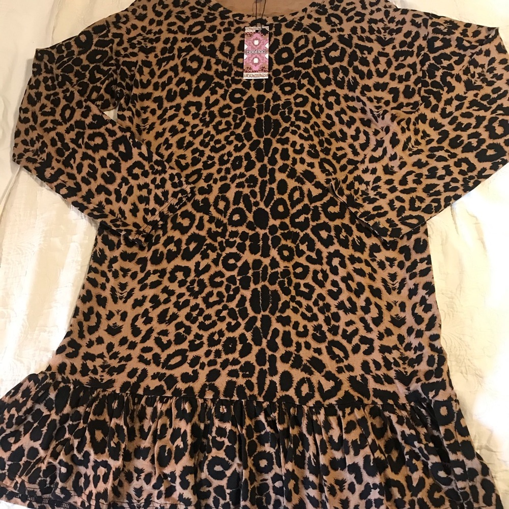 Boohoo Animal Print Dress